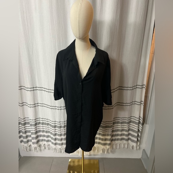 Treasure and Bond Button Up Tunic Shirt - Picture 1 of 2